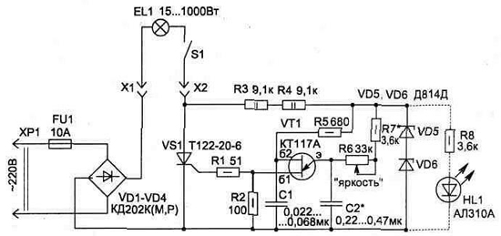 Dimmer Light